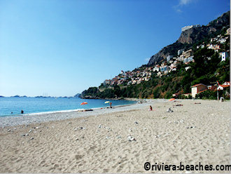Buse beach, Roquebrune