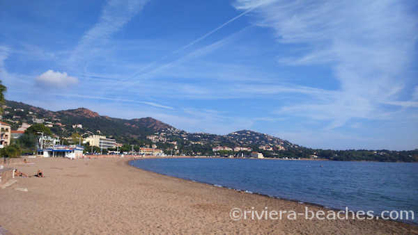 Theoule-sur-Mer beach
